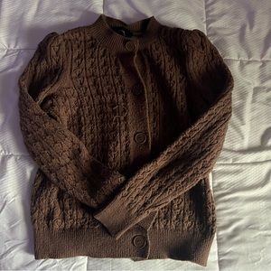 Brown sweater